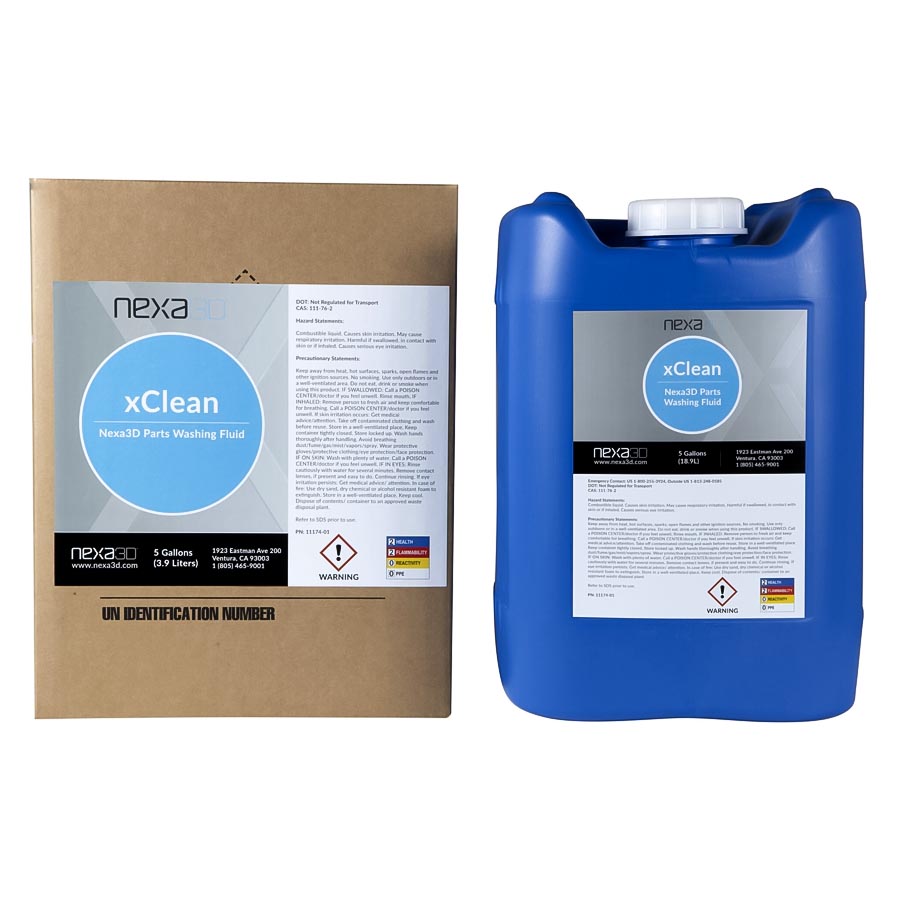 Nexa3D xCLEAN parts washing solution, 5 liters