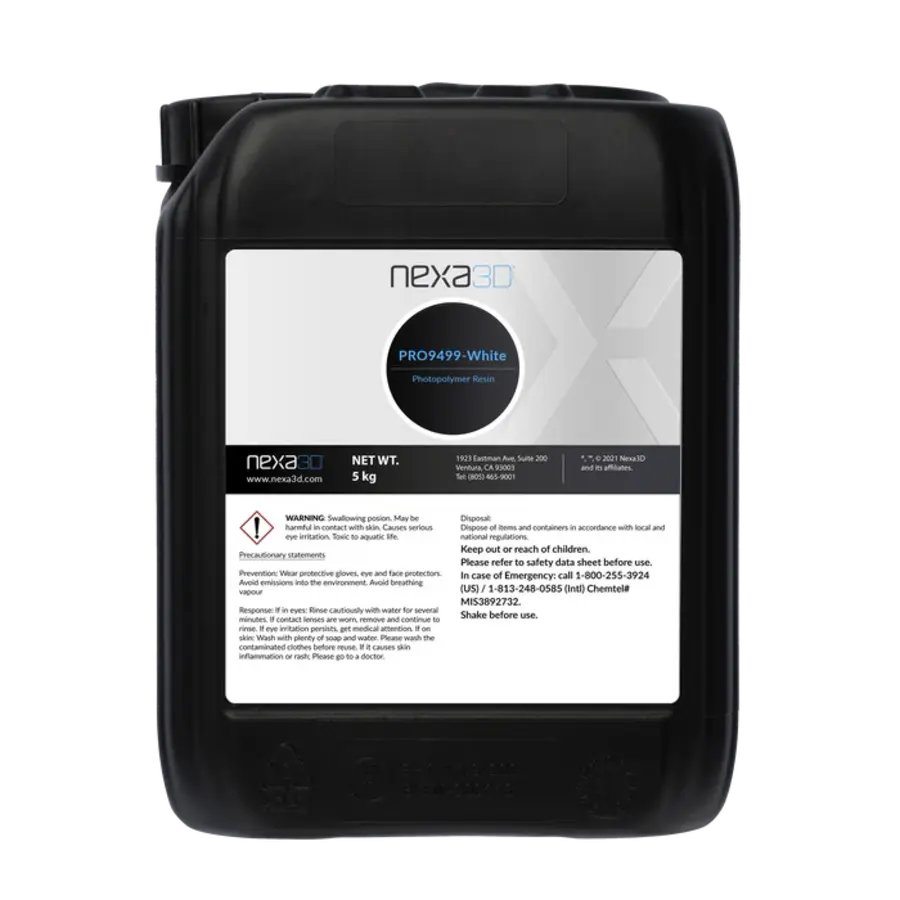 Nexa 3D PRO9499 White Resin 5 kg