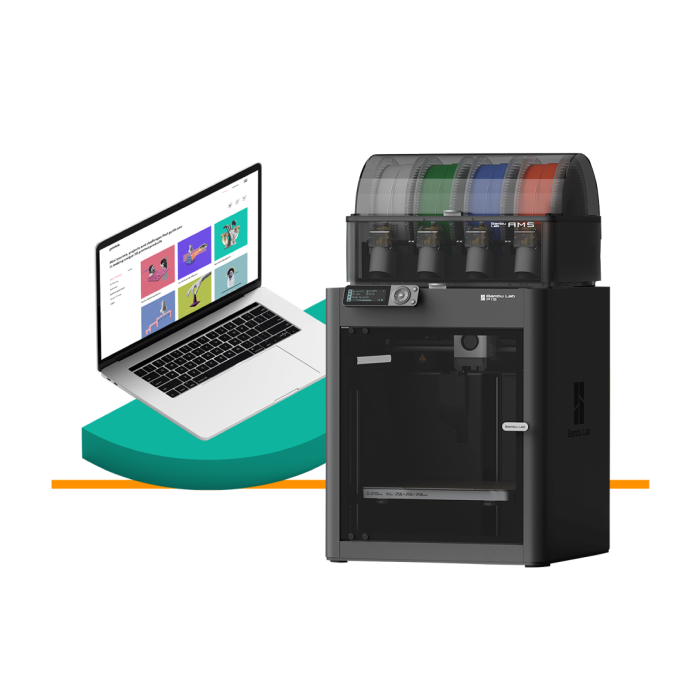 Bambu Lab P1S Combo + PrintLab Education Bundle