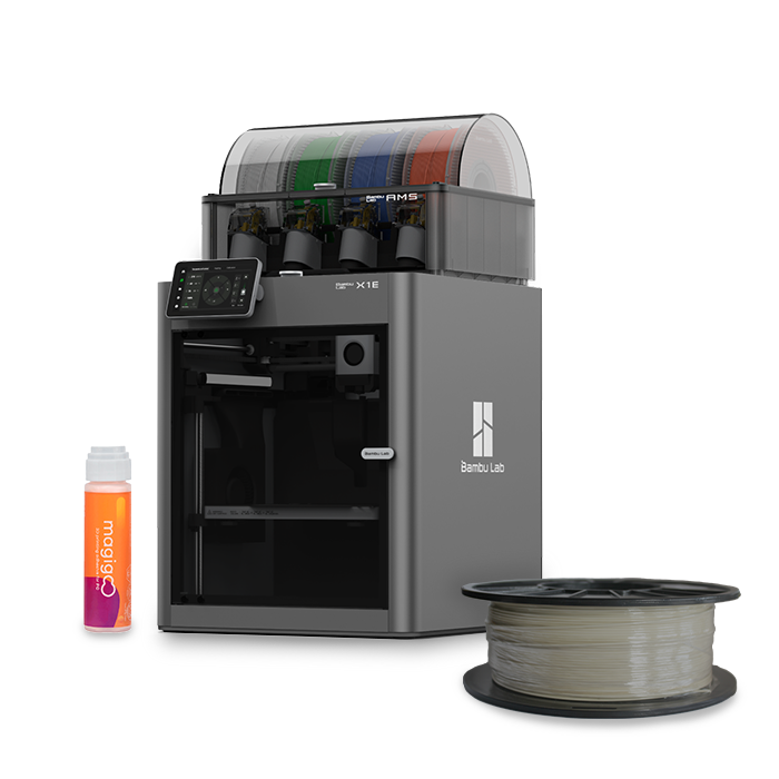 Bambu Lab X1E + Tullomer 1kg Bundle – Complete 3D Printing Kit