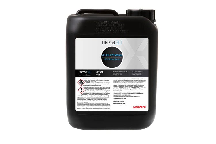 Nexa3D xFLEX475-White resin 5kg