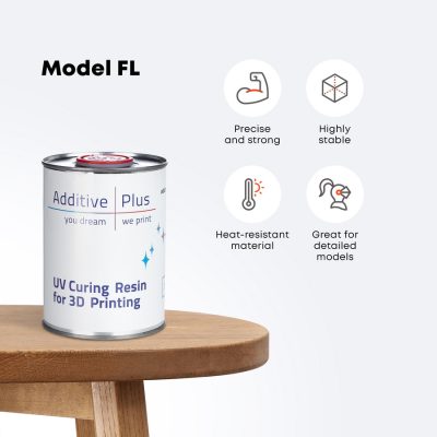 Additive Plus Model FL Photopolymer Resin For 3D Printers