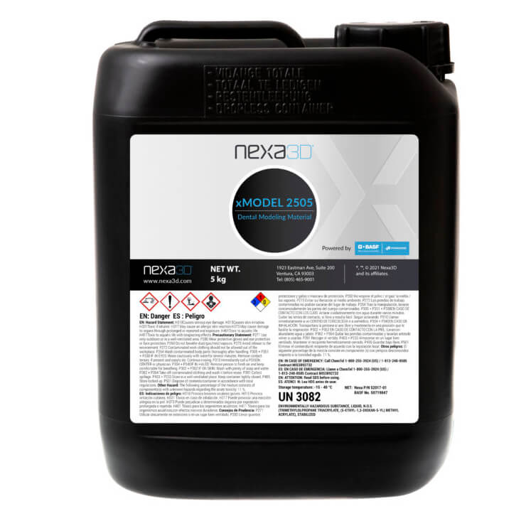 Nexa3D xModel 2505 Resin 5kg