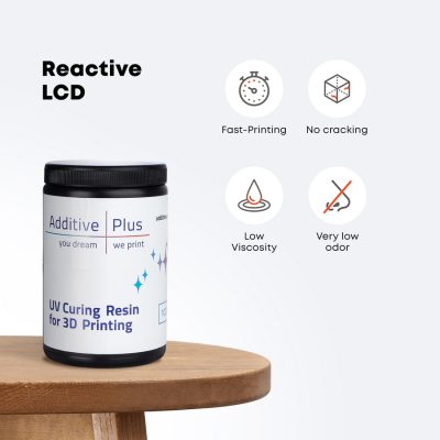 Additive Plus Reactive Photopolymer Resin For 3D Printers