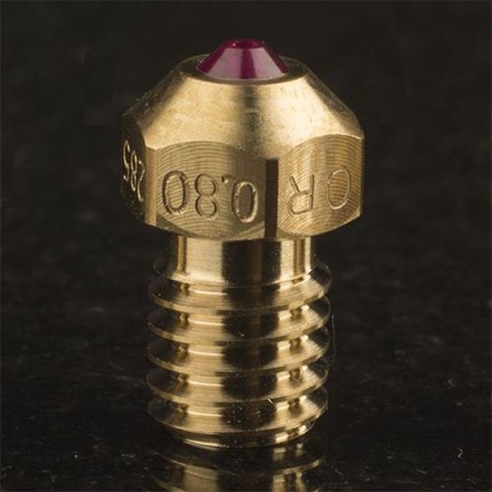 3DVerkstan 0.8mm Ruby Nozzle 1.75 Filament