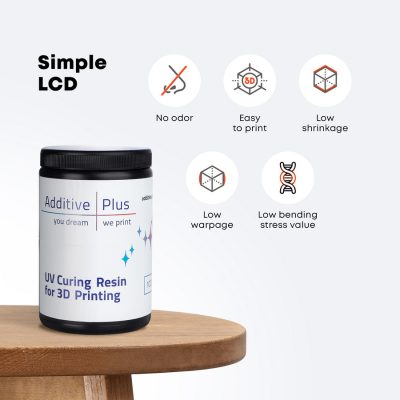 Additive Plus Simple Photopolymer Resin For 3D Printers