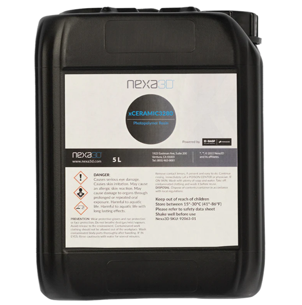 Nexa3D xCERAMIC3280 5L Resin