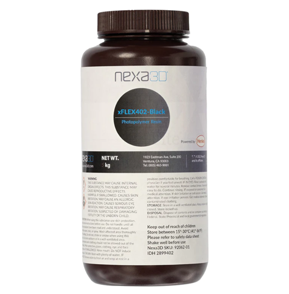 Nexa3D xFLEX402-Black 1kg Resin